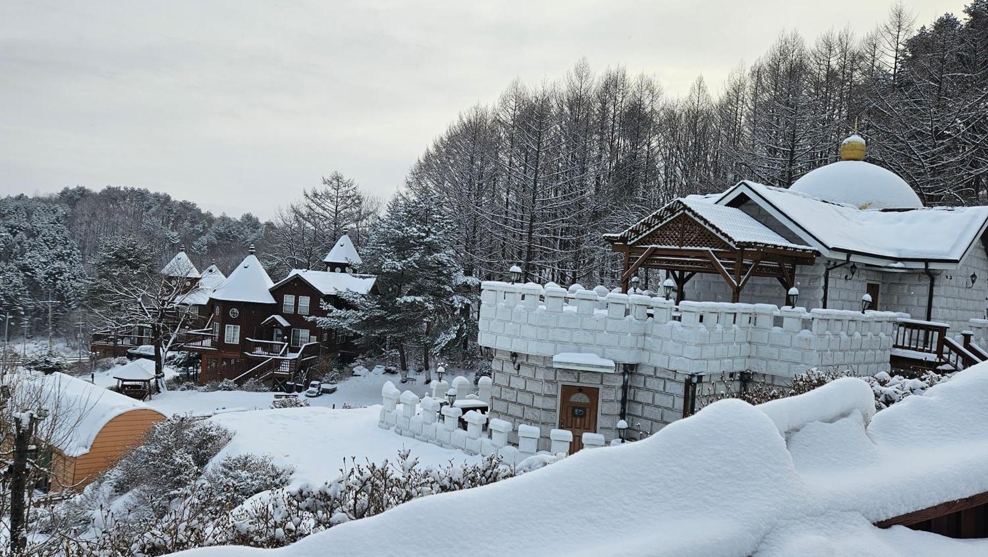 Elf Resort Hotel 平昌 外观 照片